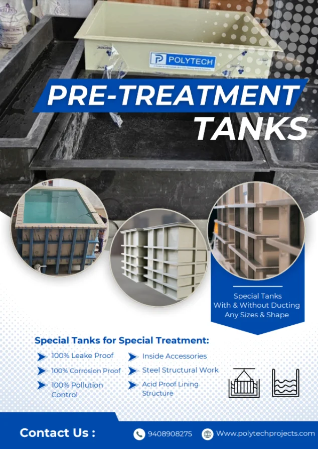 Pre Treatment Tank